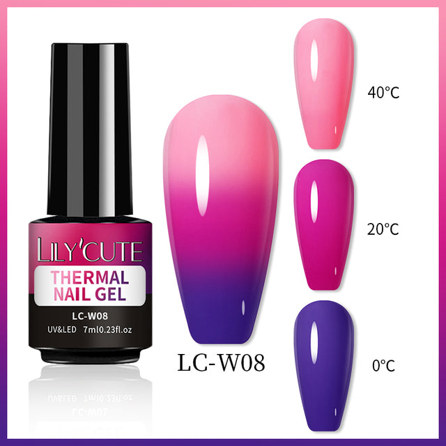 Color Changing Thermal Gel Nail Polish