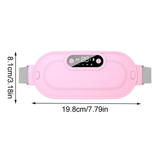 Coussin de massage chauffant sans fil — 5 réglages de chaleur, 4 modes de massage