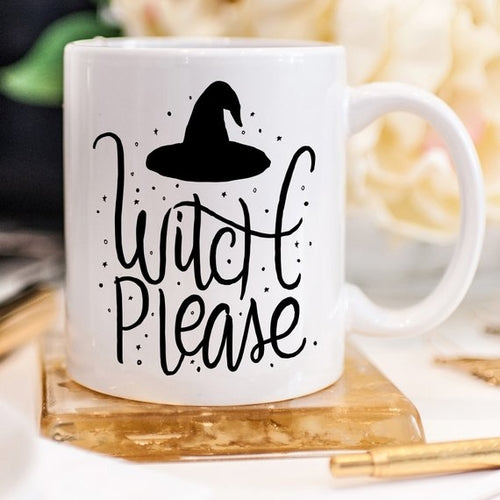 "Witch Please" Halloween Mug — Spooky Season Gift Idea
