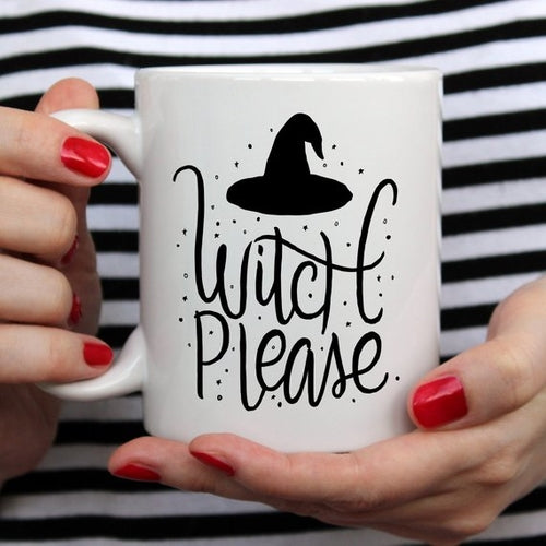 "Witch Please" Halloween Mug — Spooky Season Gift Idea