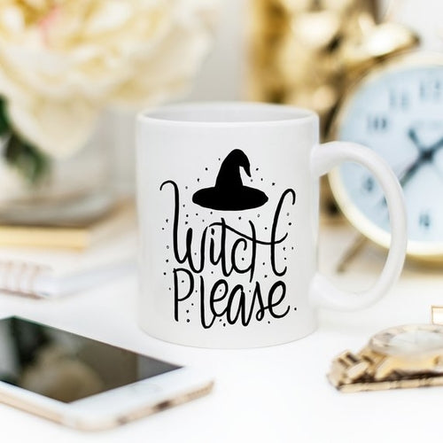 "Witch Please" Halloween Mug — Spooky Season Gift Idea
