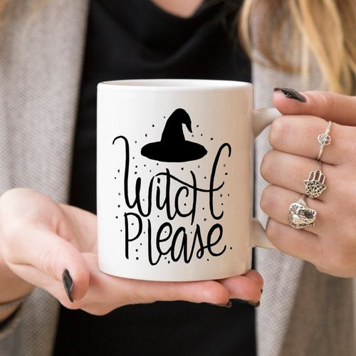 "Witch Please" Halloween Mug — Spooky Season Gift Idea