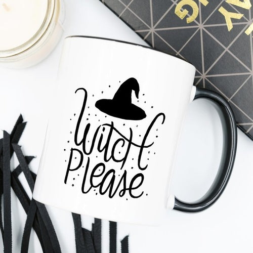 "Witch Please" Halloween Mug — Spooky Season Gift Idea